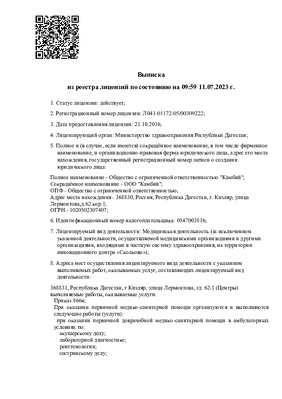 Лицензия 